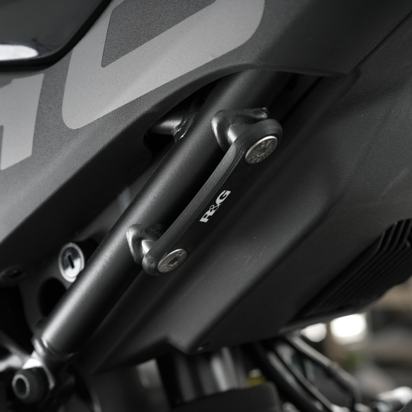 R&G Rear Foot Rest Blanking Plates for CFMoto 450SS/SR '23- (LHS)